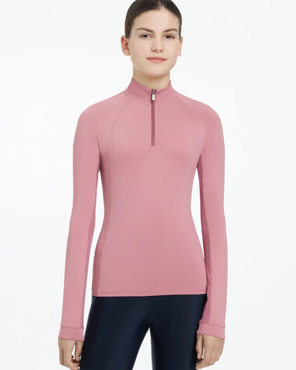 LEMIEUX YOUNG RIDER HOPE LIGHTWEIGHT BASE LAYER PEONY Riding Shirt - Young Female Equestrian