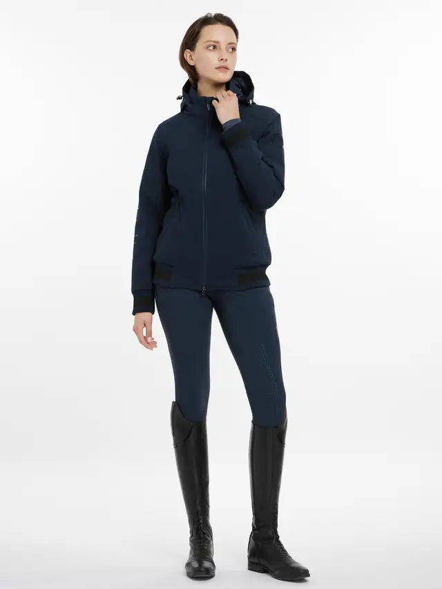 LeMieux Ladies Team Jacket Navy at Equiflair: Waterproof, Breathable & Insulated Equestrian Outerwear