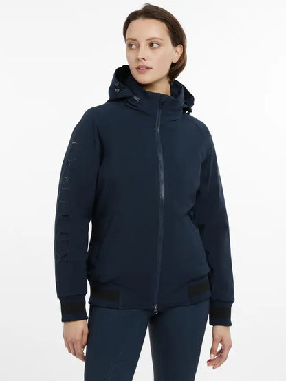 LeMieux Ladies Team Jacket Navy Waterproof Insulated Equestrian Outerwear - Shop Now!