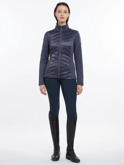 LeMieux Dynamique Dusk Blue Jacket: Equestrian Riding Wear for Women