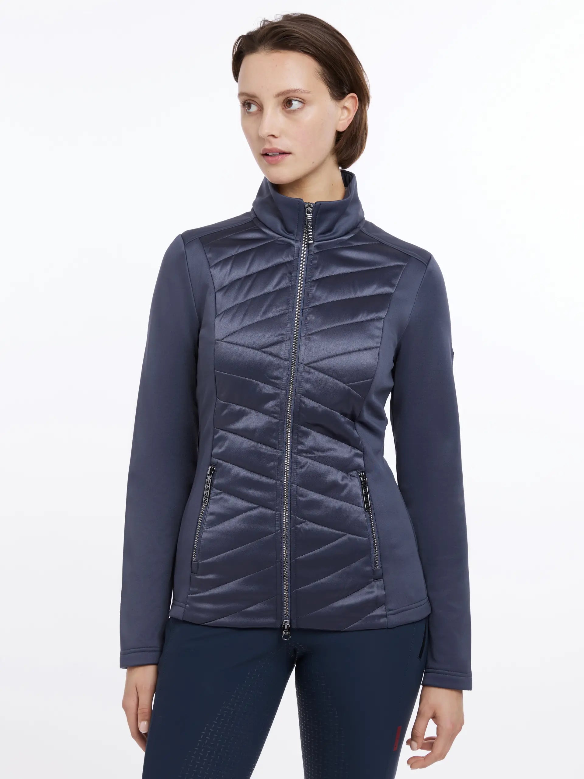 LeMieux Dynamique Jacket - Dusk Blue | Women's Equestrian Clothing | Stylish & Warm