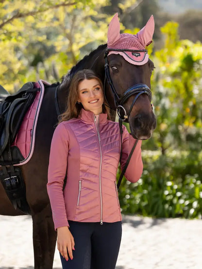 LEMIEUX Dynamique Jacket - Peony Equestrian Fashion: Women's Quilted Jacket