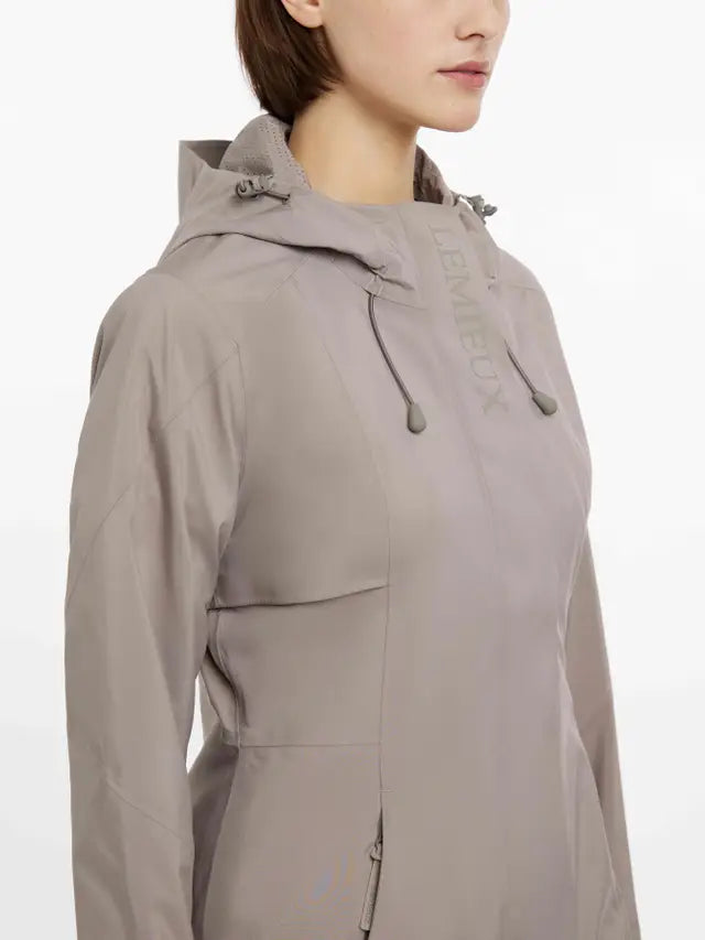 LeMieux Grace Long Rain Jacket Pecan