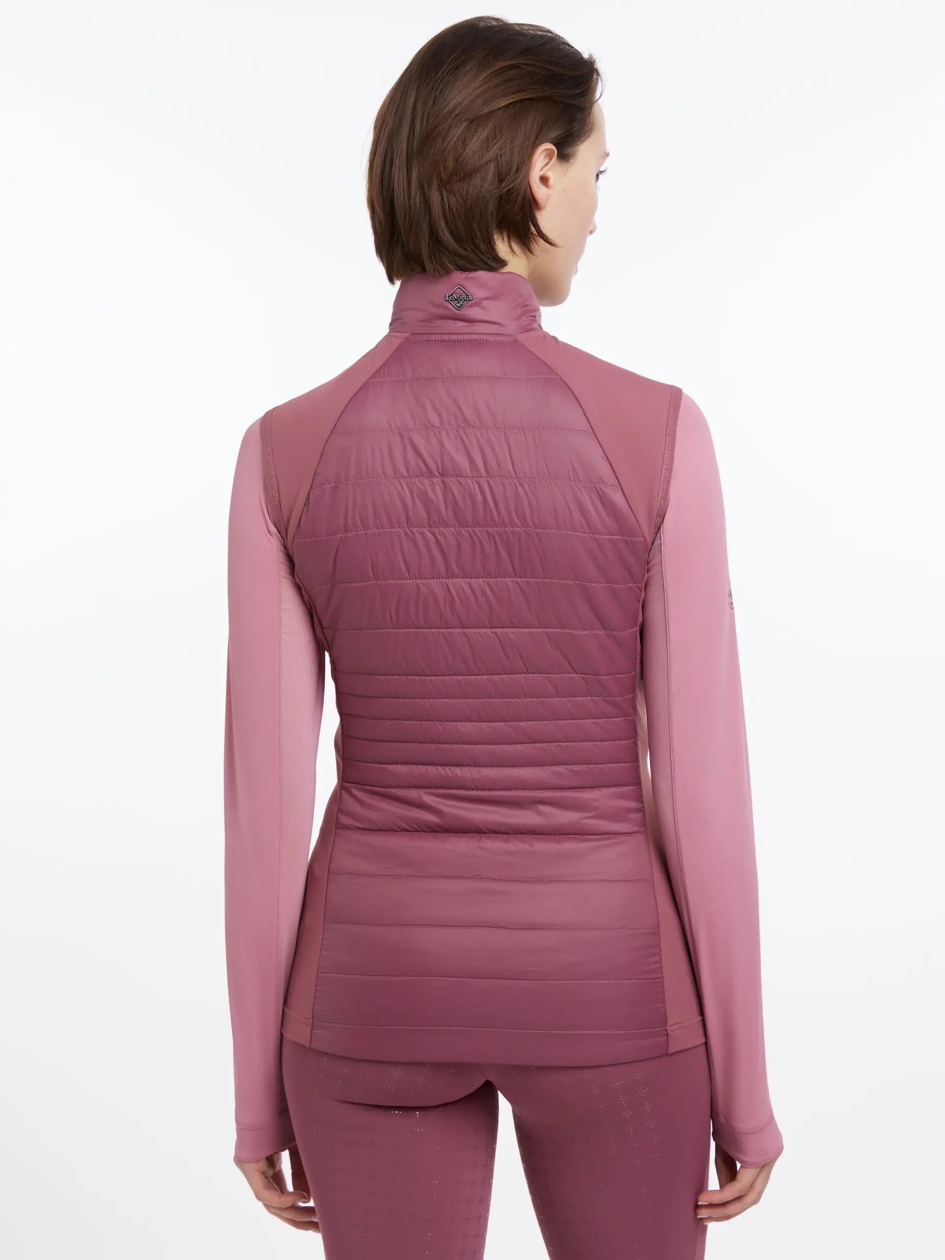 LeMieux Juliette Gilet Rosewood: Quilted Vest for Women - Equiflair