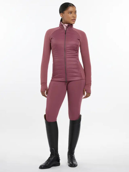 LeMieux Juliette Jacket Rosewood: Equestrian Women's Quilted Jacket from Equiflair