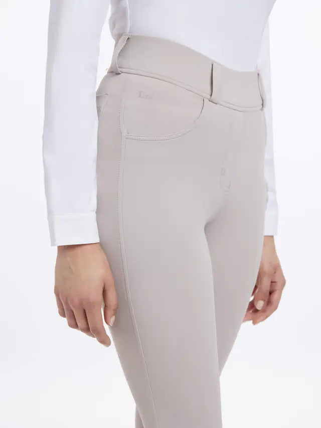 LeMieux Demi Stone Breggings: Stylish Equestrian Riding Leggings with Breech Look & Silicone Grip