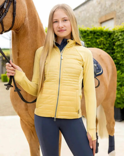LeMieux Young Rider Josephine Jacket - Mimosa Yellow Equestrian Style