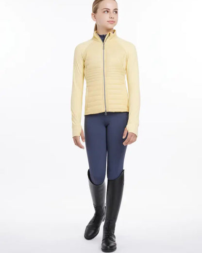 LEMIEUX YOUNG RIDER JOSEPHINE JACKET MIMOSA | Equestrian Riding Jacket | Youth Insulated Equestrian Apparel
