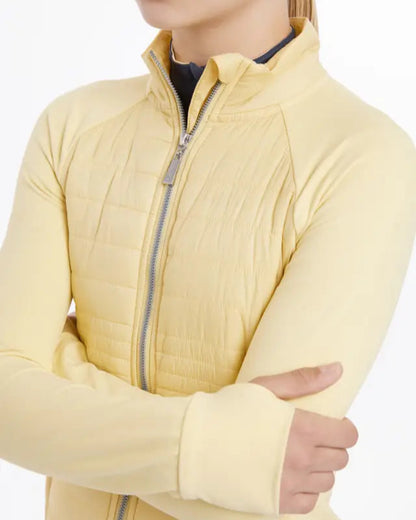LE MIEUX Young Rider Josephine Jacket Mimosa - Quilted and Layering Style