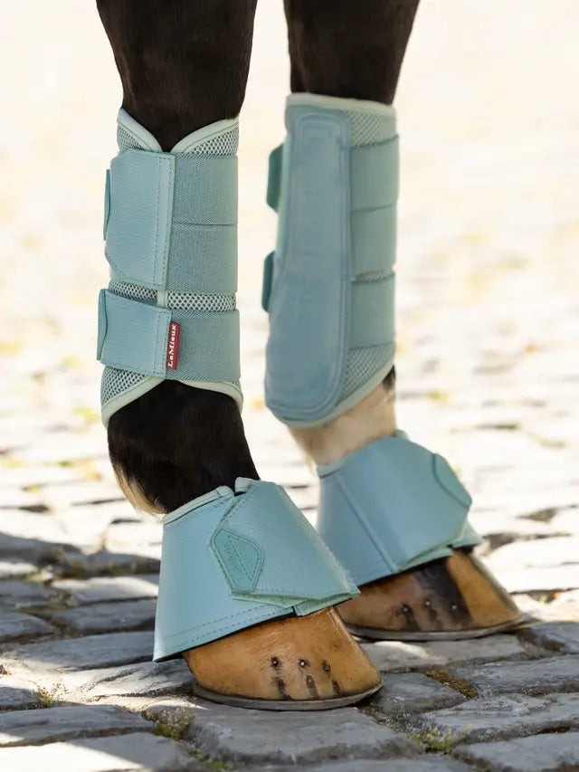 LeMieux Arika Over Reach Boots Aqua