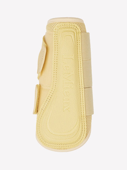 LeMieux Arika Mesh Brushing Boots in Mimosa - Horse Leg Protection, Breathable & Ventilated Equine Boots