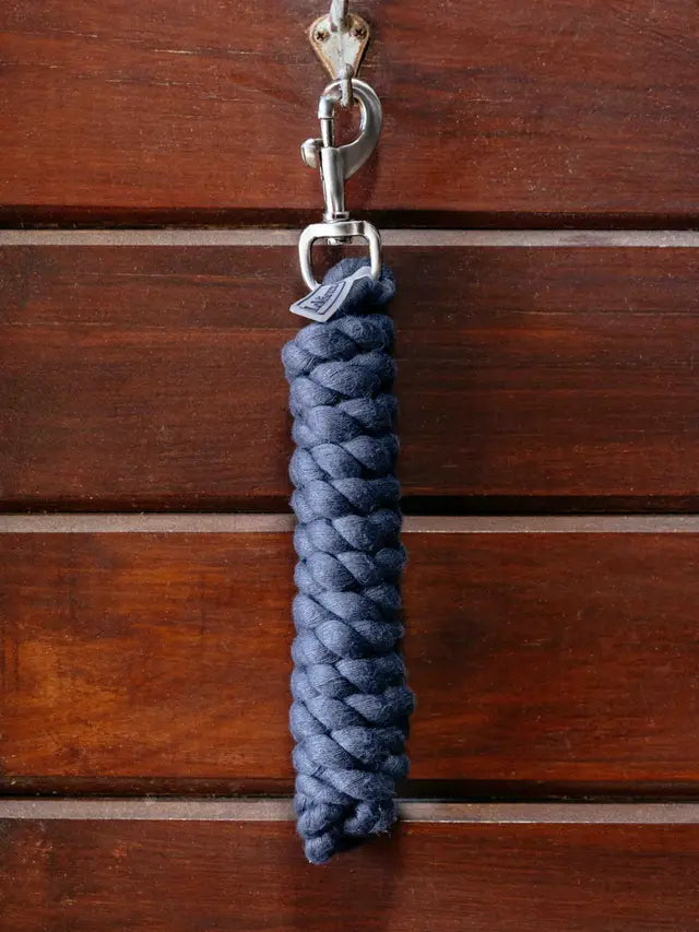 LeMieux Dusk Blue Polycotton Lead Rope for Horses - Durable & Stylish