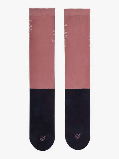 LeMieux Competition Socks 2 Pack Peony: Equestrian Riding Socks