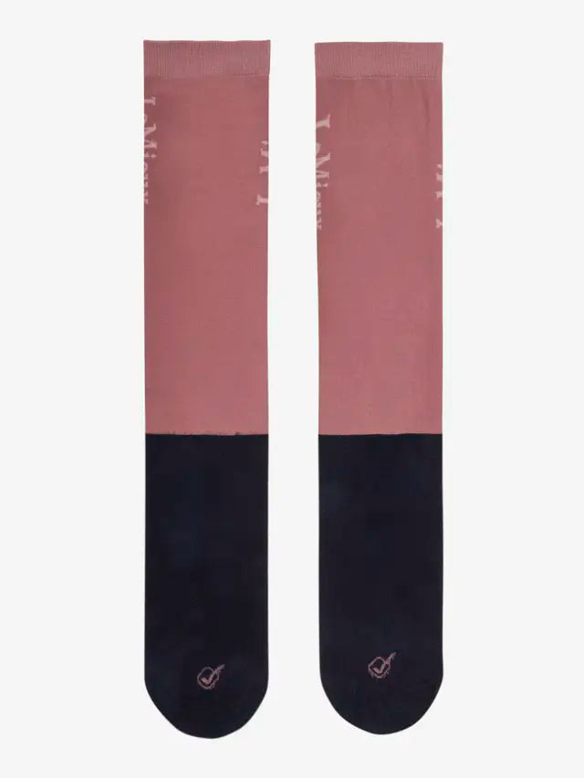 LeMieux Competition Socks 2 pack Peony