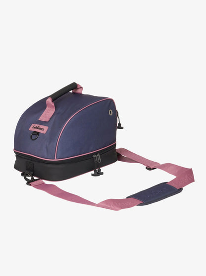 LEMIEUX Hat Box - Dusk Blue Equestrian Helmet Bag for Show Hats. Keep Your Hat Safe & Dry!
