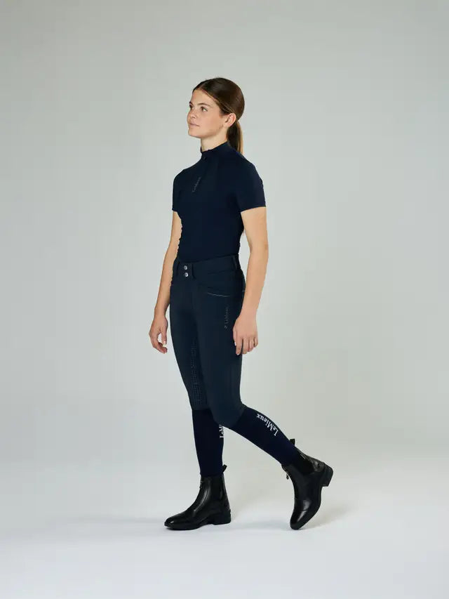 LeMieux Junior Black Zip Paddock Boots for Equestrian Riding | Comfortable & Stylish Equestrian Footwear
