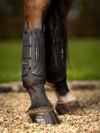 LEMIEUX MIMSAFE XC BOOT HIND BLACK: Performance Horse Leg Protection | Equiflair