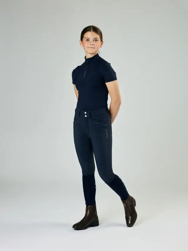 LEMIEUX Junior Zip Paddock Boots Brown: Equestrian footwear for kids. High-quality riding boots at Equiflair Saddlery.