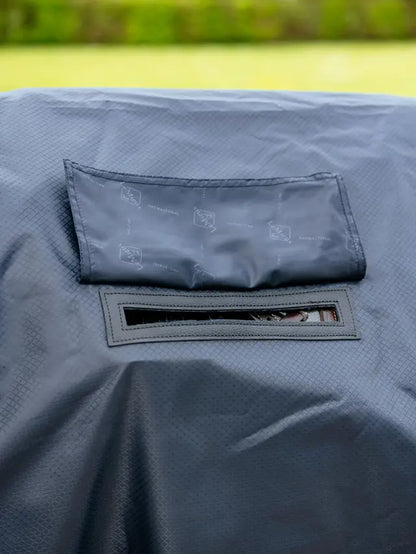 Lemieux Rain Sheet Navy Detail: Waterproof Horse Riding Gear from Equiflair