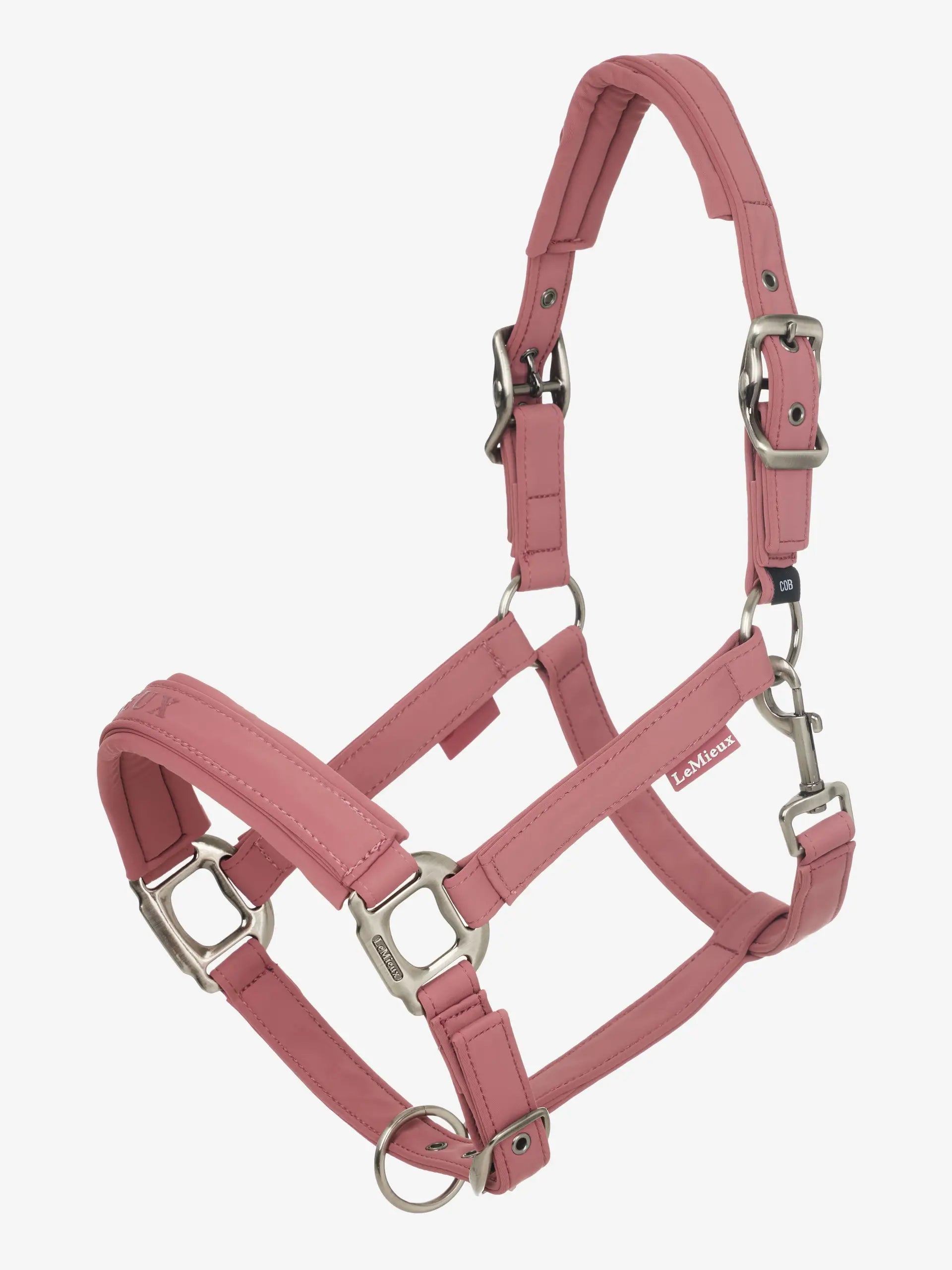 LEMIEUX FINESSE HEADCOLLAR ROSEWOOD - Padded Horse Halter - Equestrian Headwear