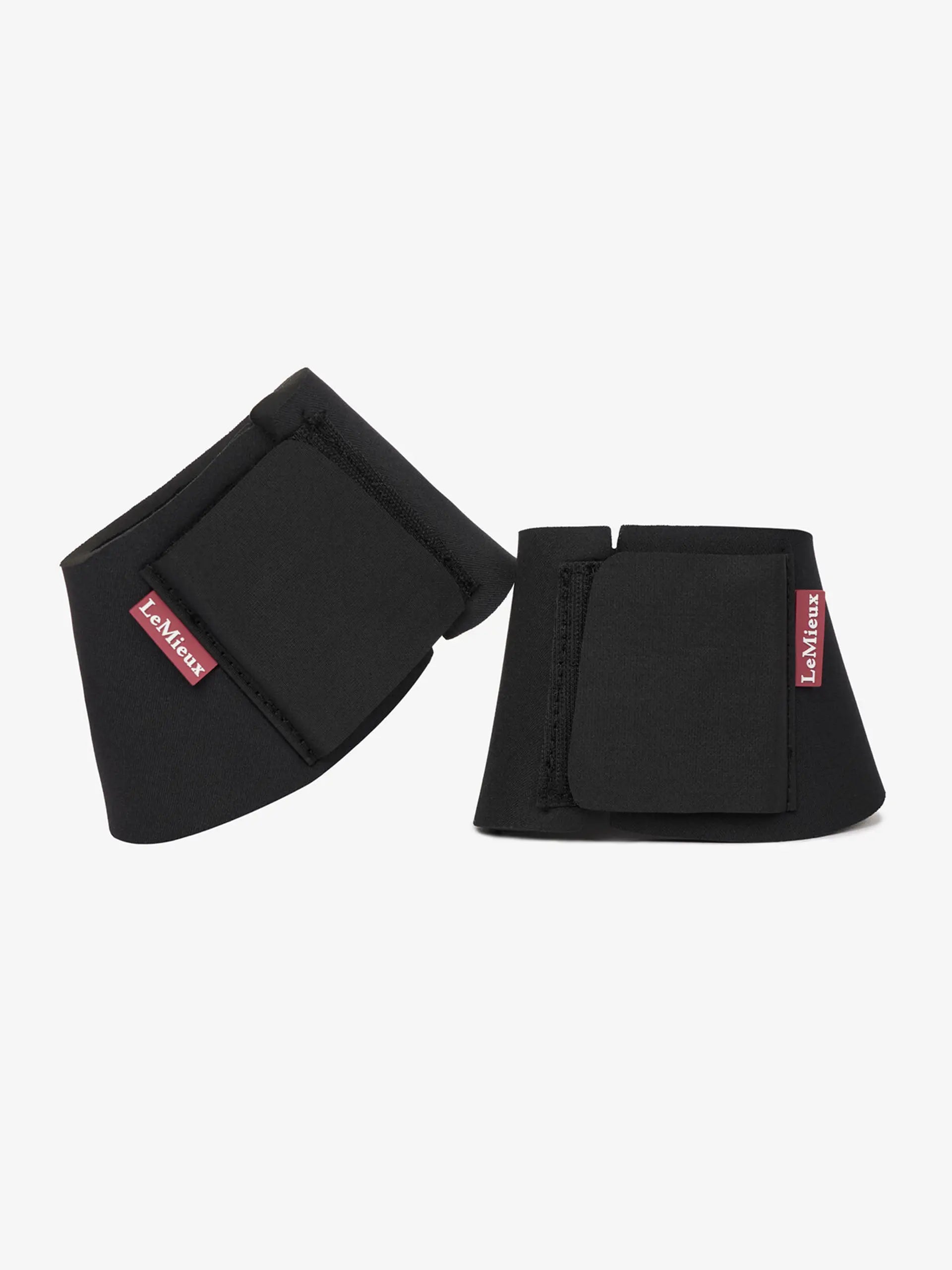 LeMieux Neoprene Over Reach Boots Black | Horse Leg Protection | Equiflair