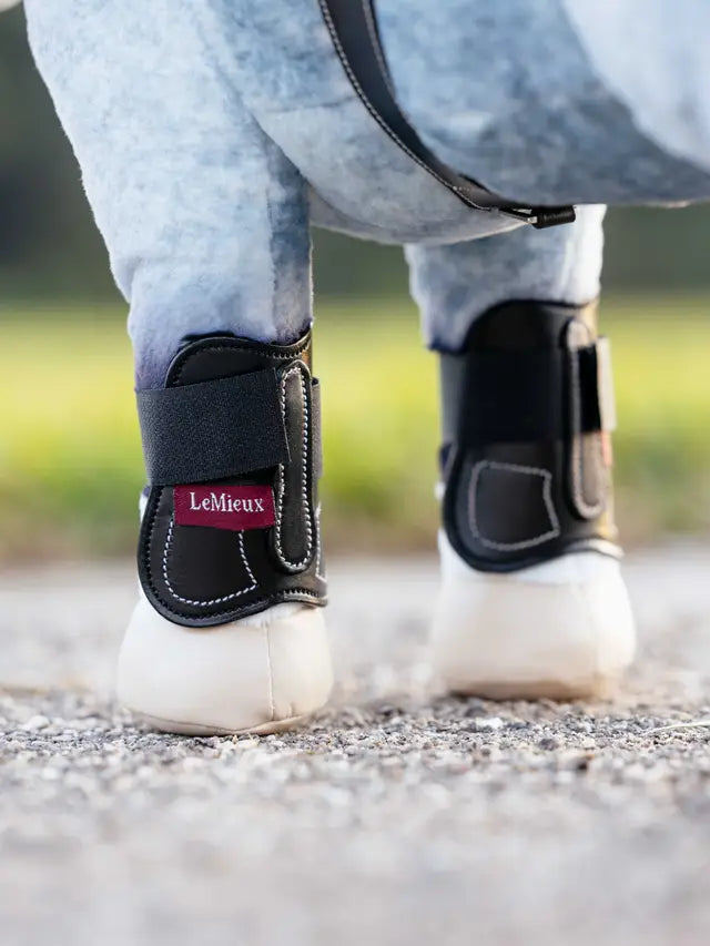 Lemieux Toy Pony Capella Boots Black | Protective Legwear for Kids' Toy Horses | Equiflair Saddlery