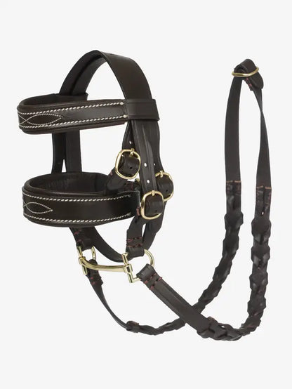 LEMIEUX Toy Pony Hunter Bridle - Brown Leather Equestrian Play Set