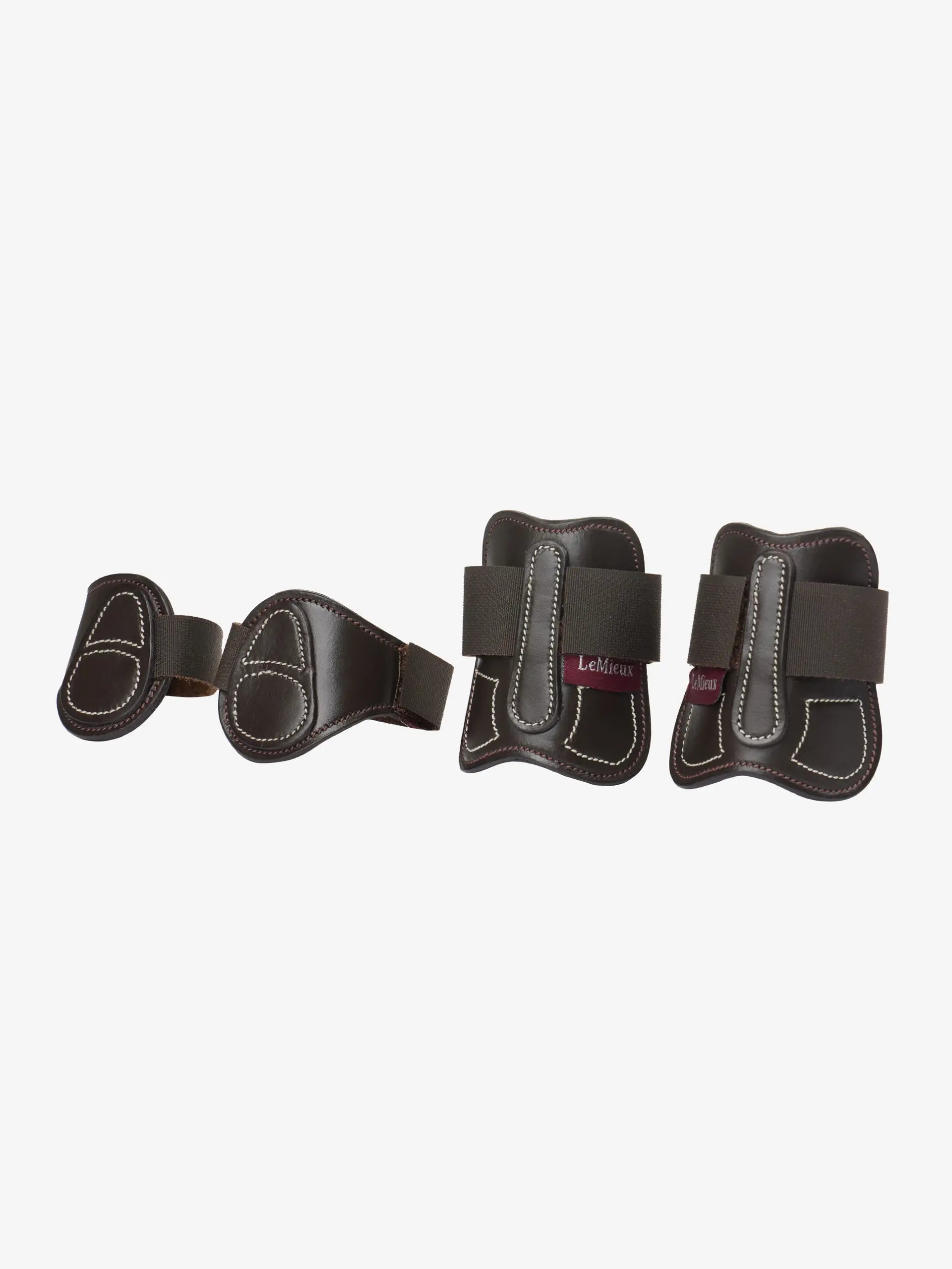 LEMIEUX Toy Pony Capella Boots Brown: Protective Equestrian Gear for Toy Horses