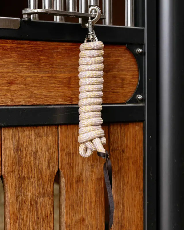 LeMieux Training Leadrope - Blossom/Stone/Mimosa Horse Equestrian Groundwork Rope