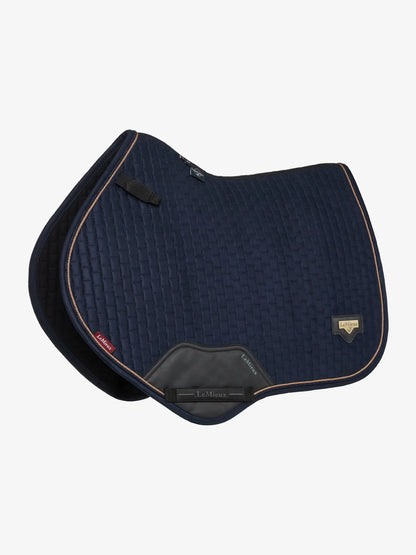 LeMieux Puissance Suede Close Contact Pad Navy | Equestrian Saddle Pad for Comfort & Style