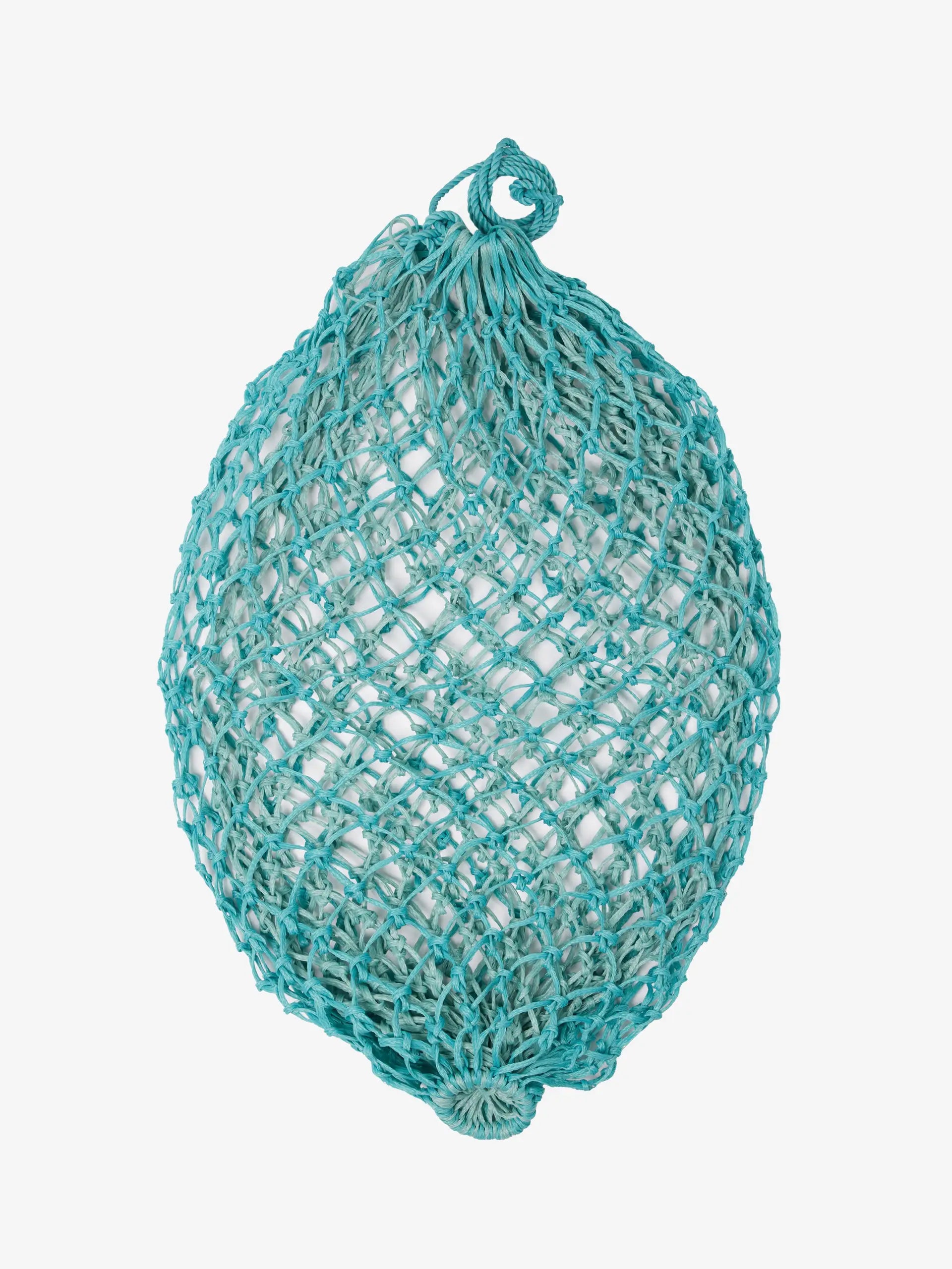 Turquoise Horse Haynet - Slow Feeder Equine Hay Bag | Equiflair's Lemieux Hippo Haynets Lagoon