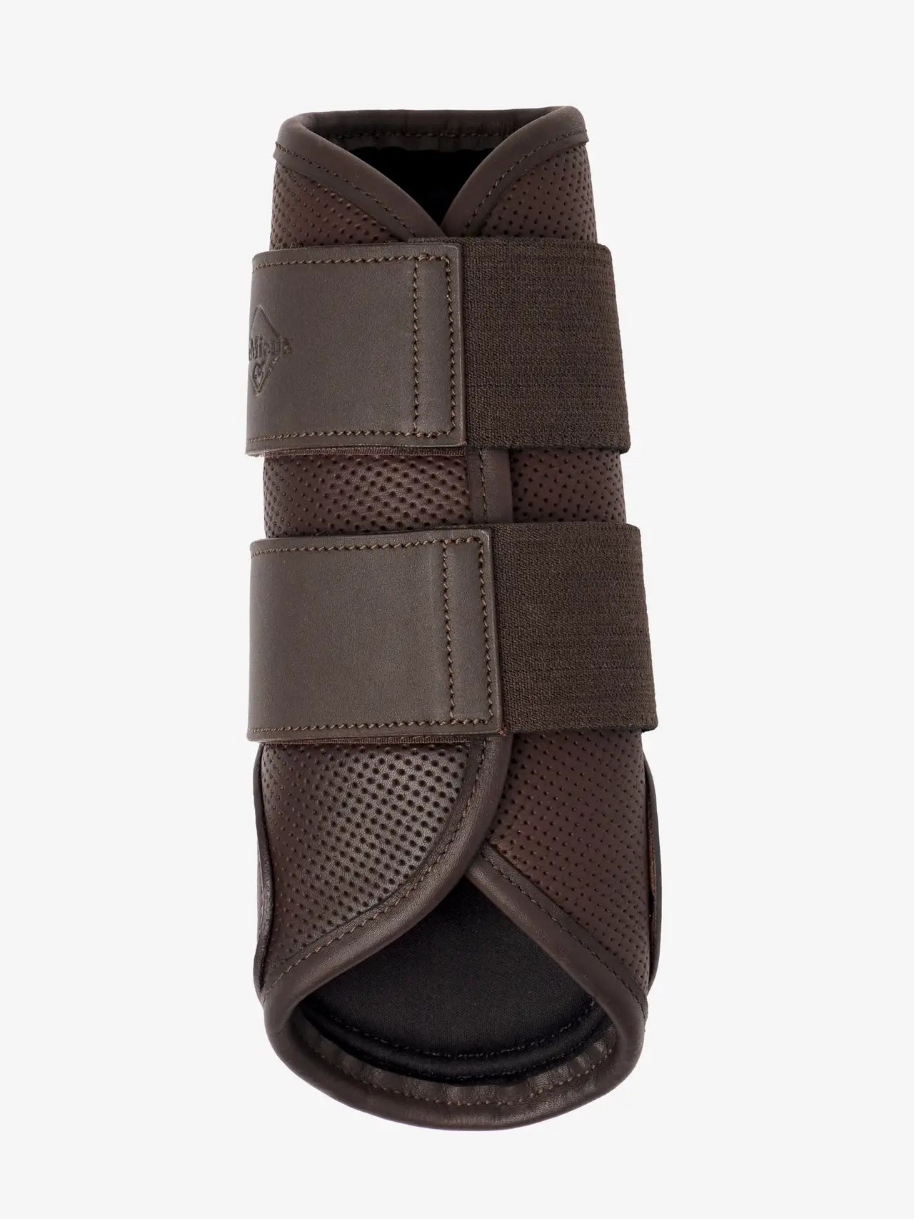 LEMIEUX CAPELLA Leather Brushing Boots - Brown Horse Leg Protection | Equiflair