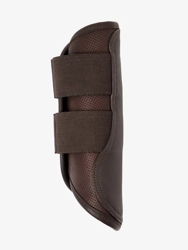 LEMIEUX CAPELLA Brown Leather Brushing Boots - Horse Leg Protection