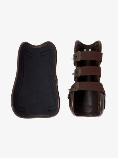 LEMIEUX Capella 3 Strap Tendon Boots Brown - Durable Horse Leg Protection