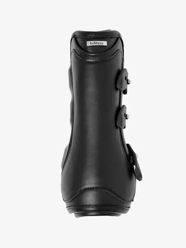 Lemieux Capella Black 3 Strap Tendon Boots - Equiflair. Horse Leg Protection.