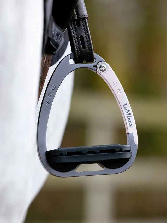 LeMieux Junior Vector Balance Stirrup Rose Gold