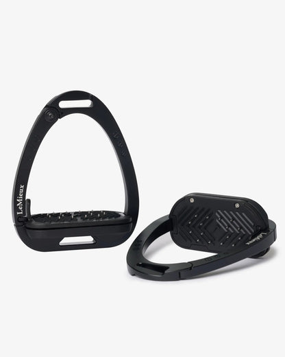 LeMieux Vector Control Stirrups Black: Equestrian Safety Stirrups