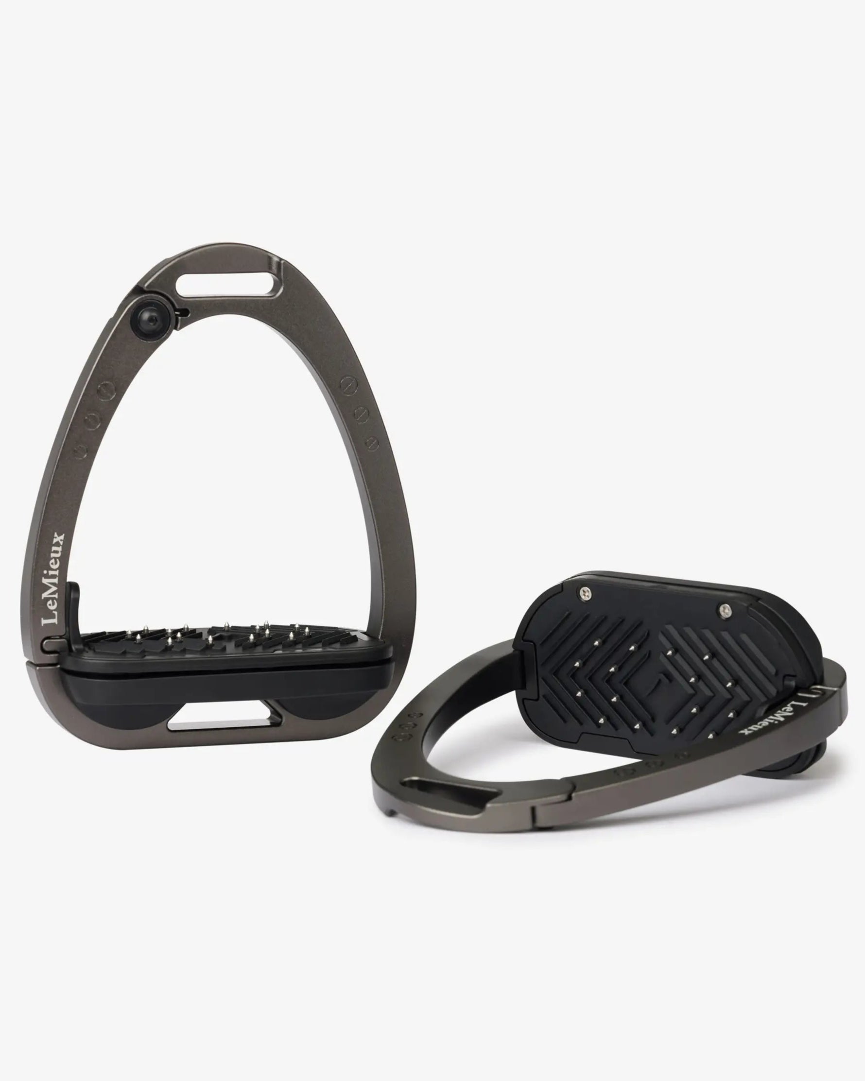 LeMieux Vector Control Stirrups - Carbon Horse Riding Stirrups Equestrian Safety Equipment