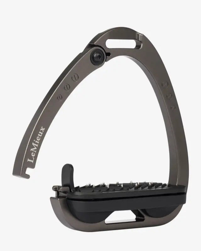 LEMIEUX VECTOR CONTROL STIRRUP CARBON: Equestrian Horse Riding Safety Stirrup