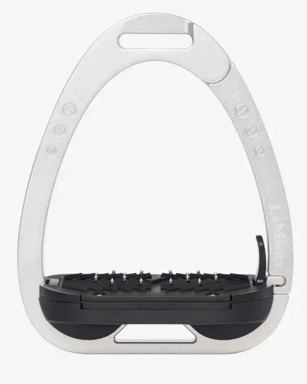 LeMieux Vector Balance Stirrup: Aluminum Equestrian Safety Stirrup for Riders