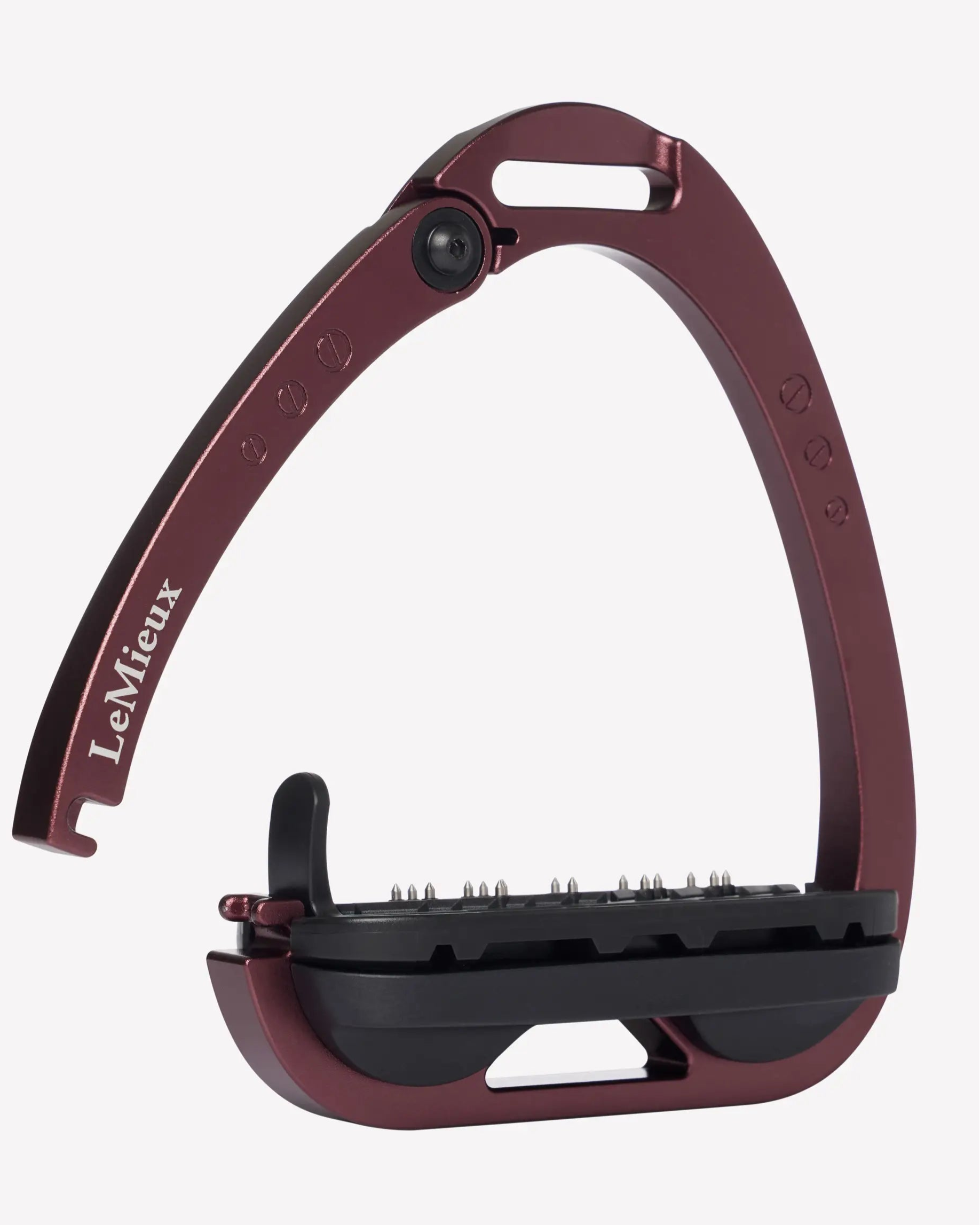 LeMieux Vector Balance Auburn Equestrian Stirrups - Lightweight, Safe Horse Riding Equipment for Showjumping, Dressage, Eventing