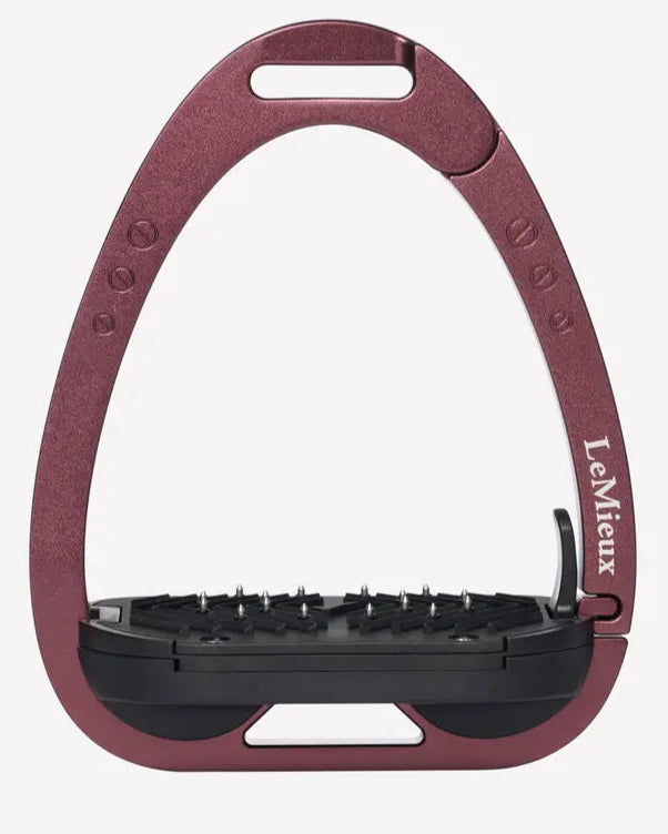 LeMieux Vector Balance Stirrups Auburn - Equestrian Safety Stirrups