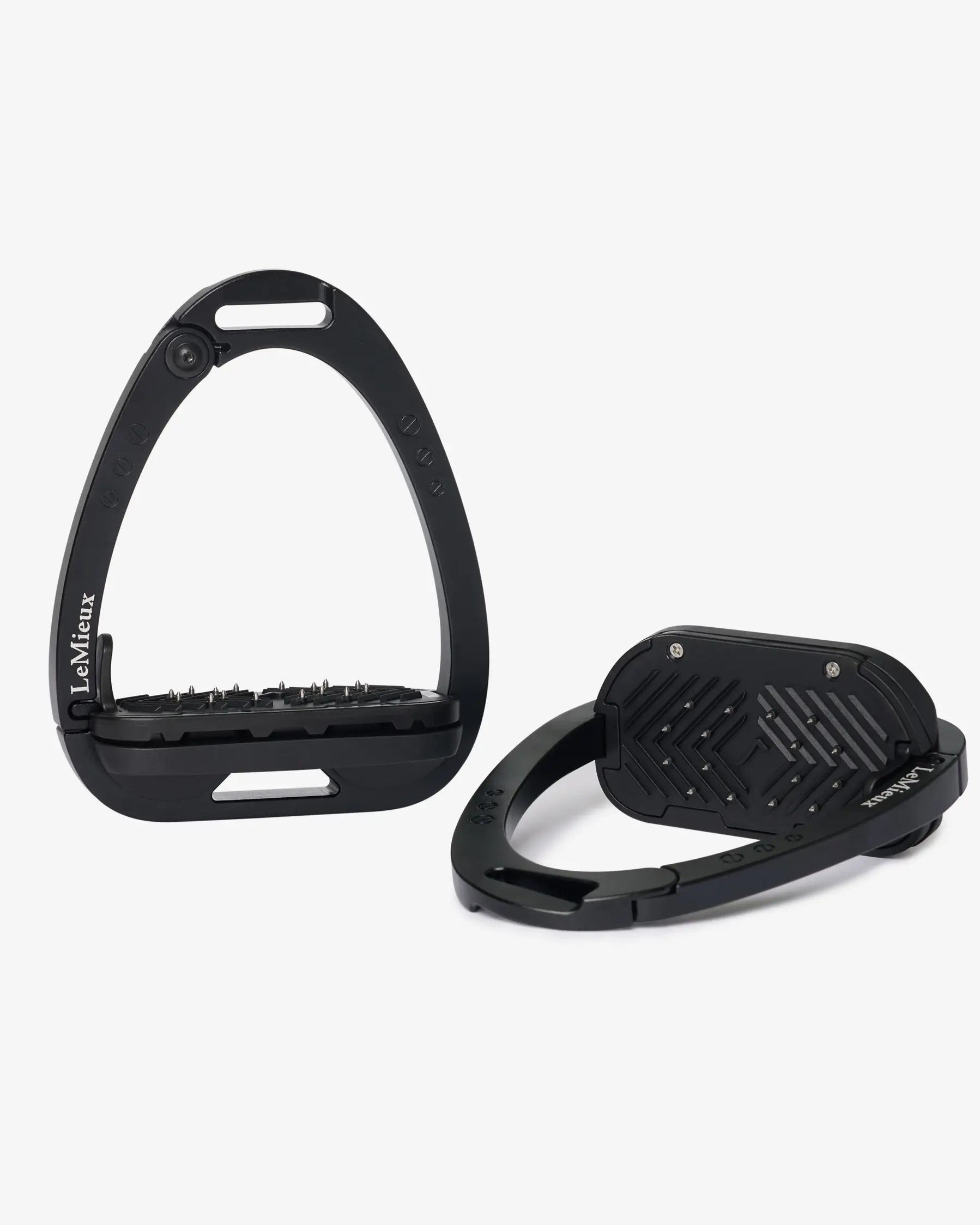 LeMieux Vector Balance Stirrups Black | Equestrian Safety Horse Riding Equipment