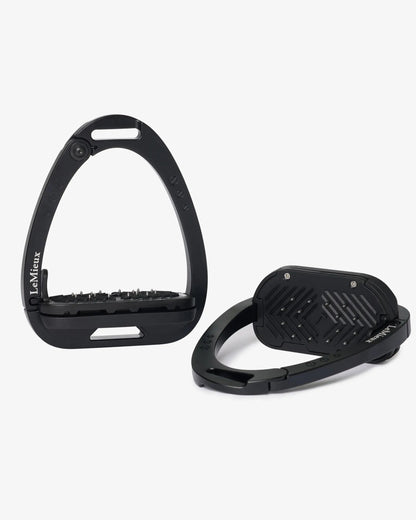 LeMieux Vector Balance Stirrups Black | Equestrian Safety Horse Riding Equipment