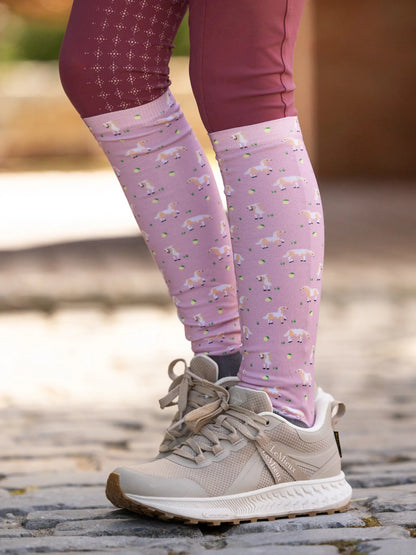 LEMIEUX Footsie Socks Lemon: Equestrian socks, comfortable, moisture-wicking, stylish riding socks.