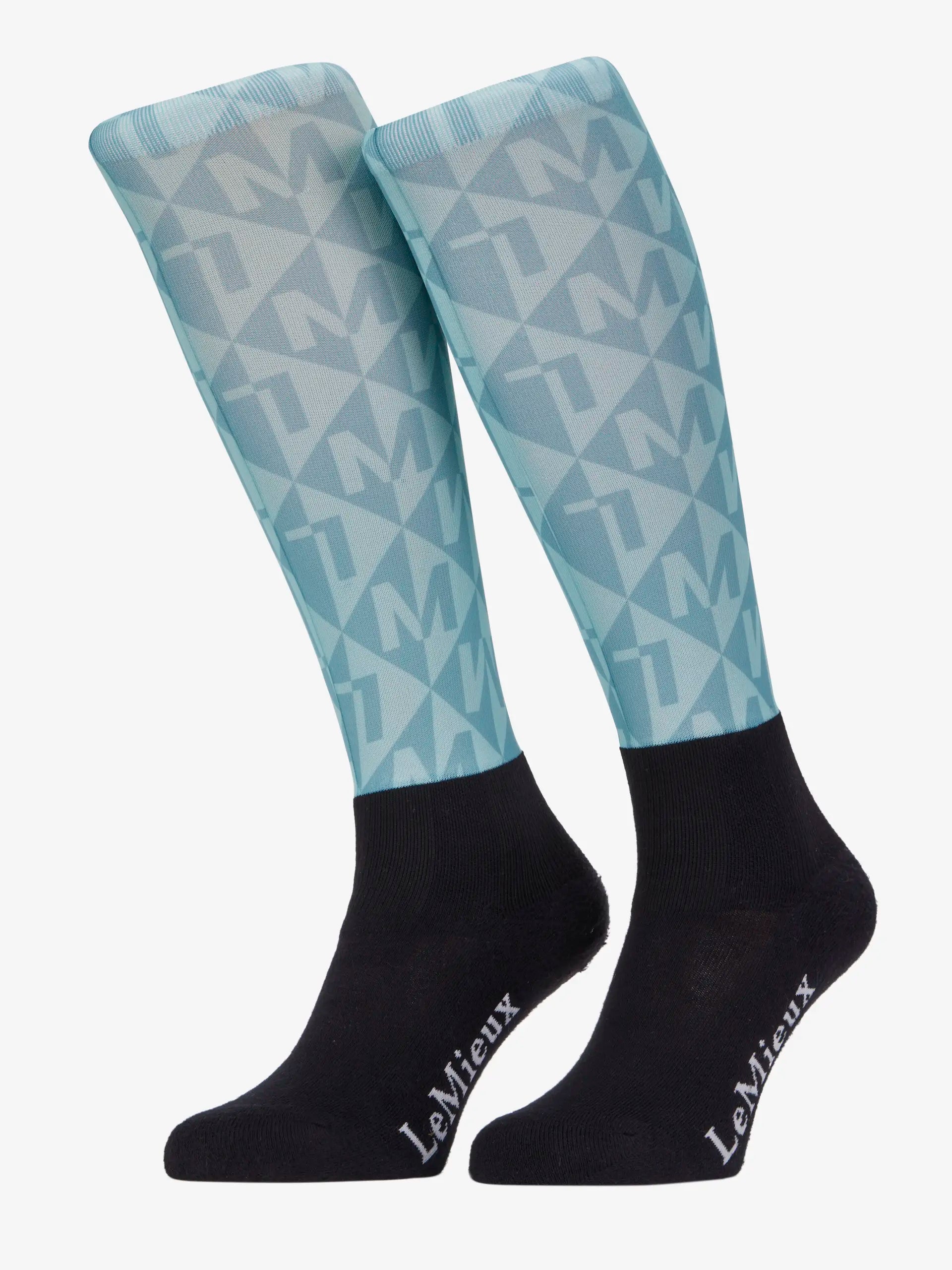LEMIEUX FOOTSIE SOCKS CLEA LAGOON from Equiflair - Equestrian Performance Socks