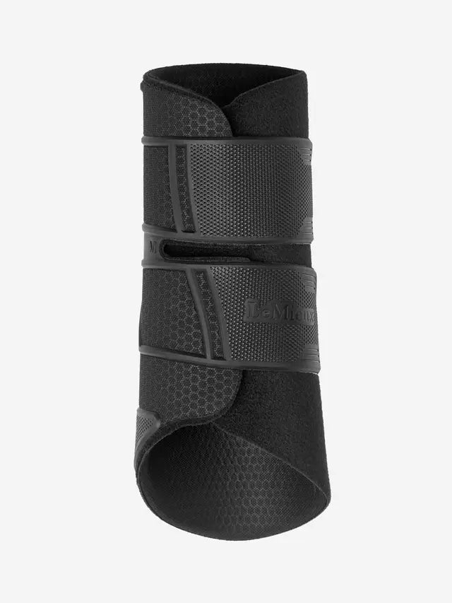 LeMieux Black Technical Brushing Horse Boots: Leg Protection, Support & Durable Design