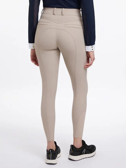 LEMIEUX Isabelle Almond Full Seat Breeches: Equestrian Riding Pants - Equiflair