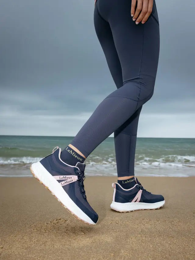 LEMIEUX Trax Viva Waterproof Trainer Dusk: Equestrian Performance Shoes for All Terrain, Durable & Comfortable