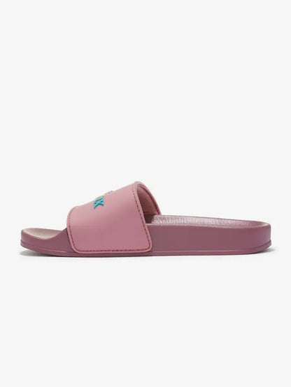 LeMieux Young Rider Blossom Sliders: Pink Summer Sandals for Girls, Equiflair